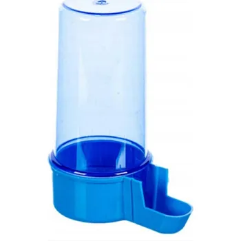 Krmítko pro ptáka Poidło Poidełko Automatyczne pro ptáky Malá zvířata 100 ml Modrá