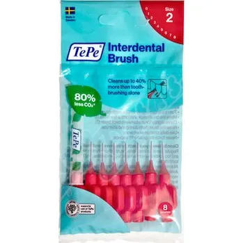Dentální hygiena TePe meziz.kart.size 2 Červené 8ks 133230