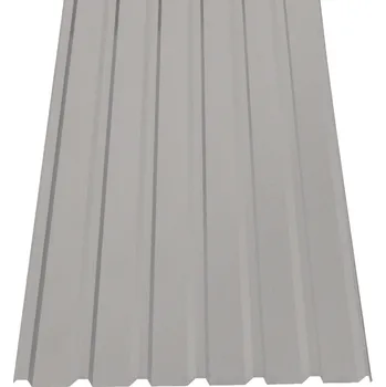 Stavební materiál Satjam Trapezový plech SAT 18 NP polyester 0,7 šedobílá RAL9002