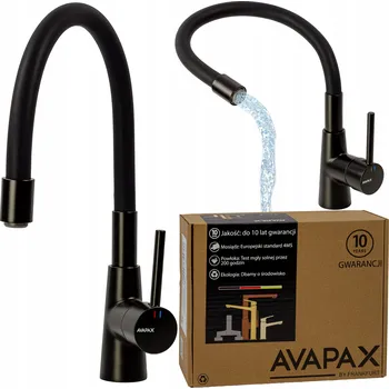 Vodovodní baterie Kuchyňská stojánková baterie Avapax ONCLO černá