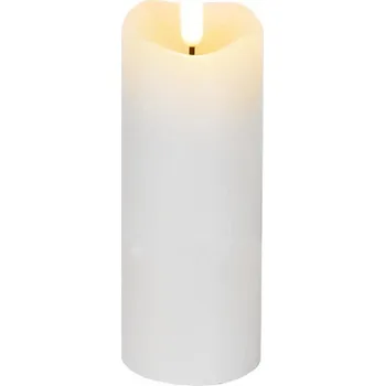 Svíčka LED SVÍČKA 13,5 CM BÍLÁ SVÍČKA NA BATERIE NWM1035B 5905943902563