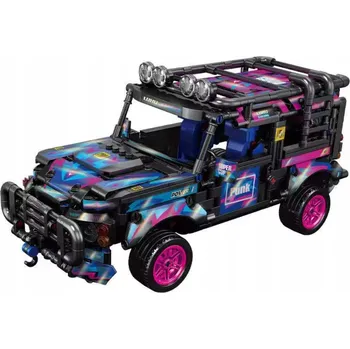 ostatní stavebnice Sada stavebnicových kostek 768 ks pro sestavení terénního auta typu Land Rover Defender