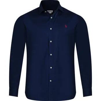 Pánská košile U.S. POLO ASSN. - PÁNSKÁ KOŠILE - SLIM US40 104 037 000299 173 střih slim fit