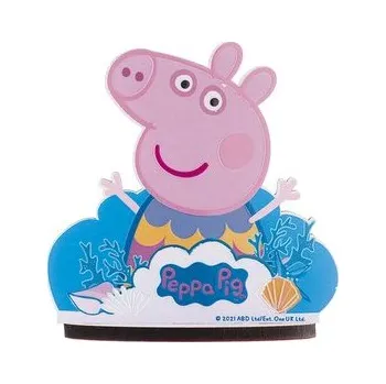 Party dekorace Dřevěná dekorace na dort, Peppa pig - Dekora