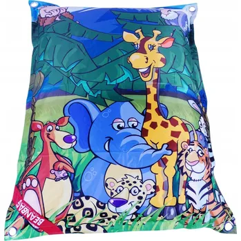 Sedací pytel Beanbag Taburet vícebarevný