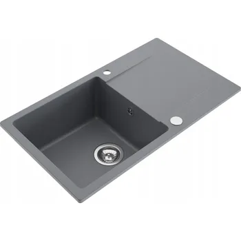 Granitový dřez Jednokomorový dřez Milo Castello granit šedý