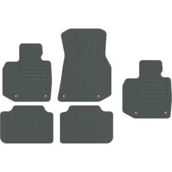 autokoberec Kobercové rohožky Edecor velurové 5 ks