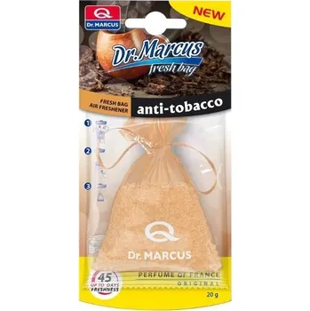 Vůně do auta Dr. Marcus Fresh Bag Vonný Sáček Anti Tobacco (Proti Zápachu z Cigarety)