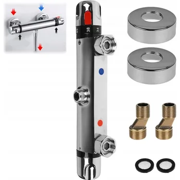 Vodovodní baterie TERMOSTATICKÁ BATERIE DO SPRCHOVÉHO KOUTU, TERMOSTAT Mosaz chromovaná