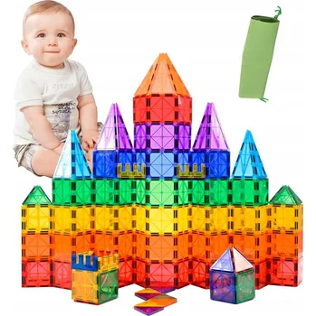 ostatní stavebnice MAGNETICKÉ STAVEBNÍ STAVEBNICE 3D PUZZLE 40 ks
