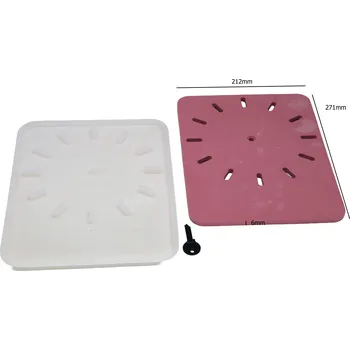 PourArt Silikonová forma XC220527-4Z Hodiny 285x215mm