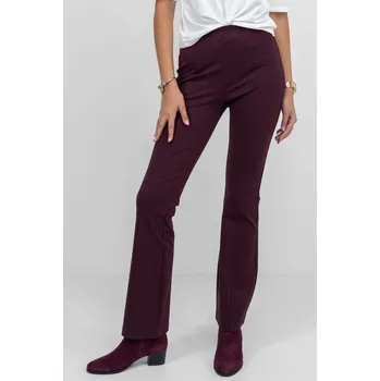 Dámské kalhoty Red Button kalhoty Bibette Fancy Twill vínové Velikost: 42