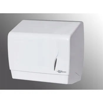 Zásobník na papírové ručníky Zásobník na papírové ručníky, bílý plast 00344 Bisk