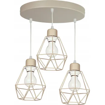 Závěsný lustr DIAMOND se 3 světly – stropní svítidlo do obýváku nad stůl