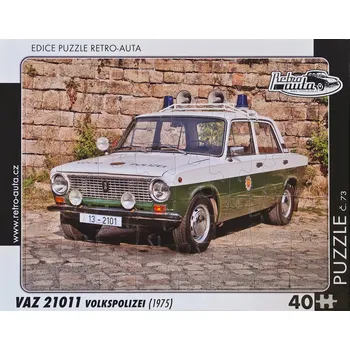 Puzzle Puzzle č. 73 - VAZ 21011 Volkspolizei (1975) 40 dílků