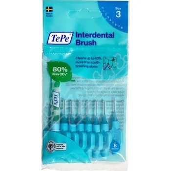 Mezizubní kartáček TePe meziz.kart.size 3 Modré 8ks 133240