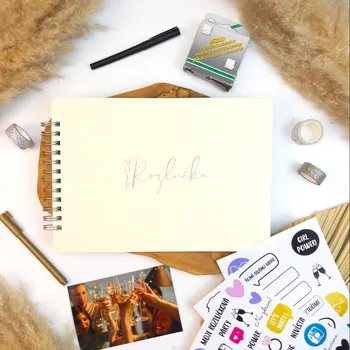 Svatební dekorace Drasca Art EOOD Fotoalbum Rozlučka se svobodou | Originální dárek pro nevěstu a kamarádky