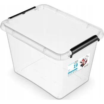 Úložný box MOXOM organizérová nádoba krabička s víkem 19L SimpleStore 1532