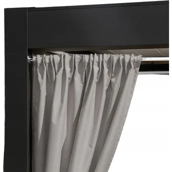 Obraz Závěs polozatemňovací s řasící páskou, tunelem a žabkami, 140 cm x 250 cm