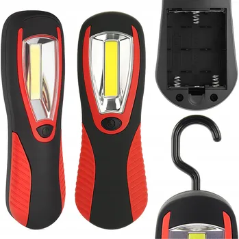 Svítilna PRACOVNÍ LED SVÍTILNA S HÁKEM A MAGNETEM 1W COB, 3XAAA, NA BATERIE LVT XD-HH111