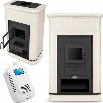 Krbová kamna Higher kachlová Kamna 132 x 87 x 50 cm