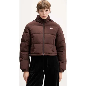 Pánské oblečení Bunda Tommy Jeans DW0DW21620 hnědá 89X, vel. XL