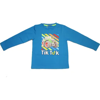 Chlapecké triko Tik Tok modré Kugo HC0601 Velikost: 116