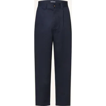 Pánské kalhoty Barbour Pánské Oblekové Kalhoty Bayview Relaxed Fit, tmavě...