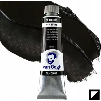 Olejová barva Olejové barvy Van Gogh hnědá 1 ks 40 ml
