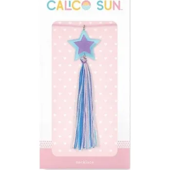 Náhrdelník Dívčí náhrdelník na šňůrce HVĚZDIČKA Pěkný