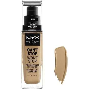 Make-up NYX Professional Makeup Can't Stop Won't Stop Krycí Podkladová Báze Beige