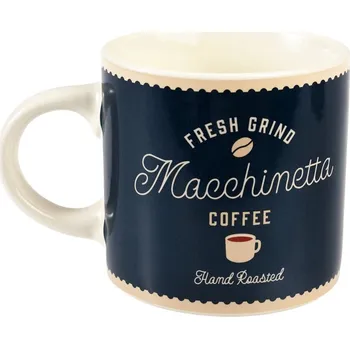 Tmavě modrý/krémový keramický hrnek 350 ml Macchinetta – Rex London ID_1804928