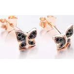 Dámské náušnice stříbro 925 zirkon motýlci v barvě E1703978-2281-SLX