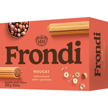 Cukrovinka Kraš Frondi oplatky nugát 250 g