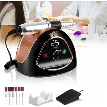 BRUSKA NA NEHTY PROFESIONÁLNÍ SILNÁ MANIKÚRA PEDIKÚRA SADA FRÉZ