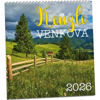 Kalendář ARIA 2026 Kalendář 2026 nástěnný Kouzlo venkova
