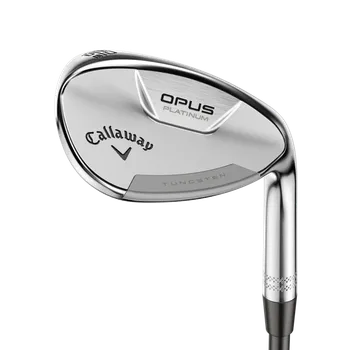 Golf Callaway Opus Platinum Chrome Wedges Standard, Levá, Z-Grind, True Temper Dynamic Gold MID 115 Gunmetal, pánské