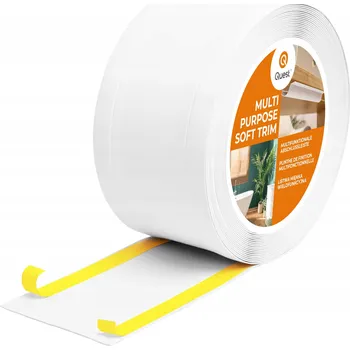 soklová lišta Lišta Questprofile PVC 1 x 120, délka 1500 cm, bílá