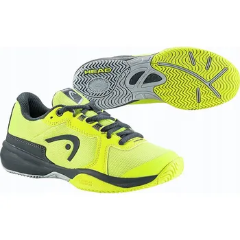 Pracovní obuv Dětské tenisové boty HEAD SPRINT 3.5 JUNIOR YELLOW/GREY, velikost 36