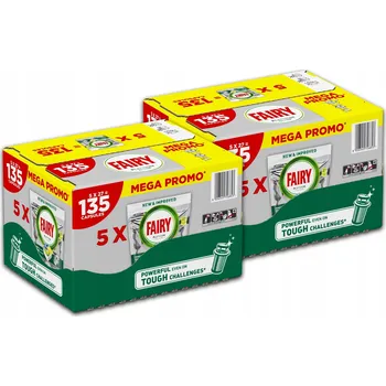 Přípravek do myčky Kapsle do myčky Fairy Platinum Lemon 135 kusů