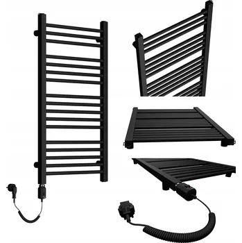 Radiátor Koupelnový radiátor vodní Instal-home 604 W 550 x 1120 mm černý