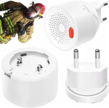 IP kamera Chytrý detektor úniku hořlavých plynů Tuya Zigbee s akustickým a světelným alarmem, 230V