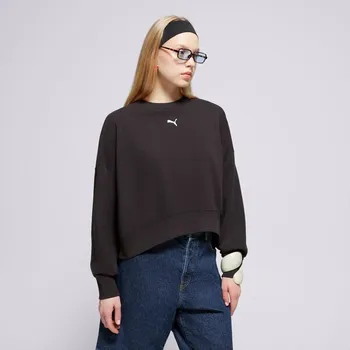 Dámská mikina Puma Mikina Over-Oversized Crew Tr Černá Xs