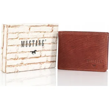 Peněženka Mustang peněženka z pravé kůže hnědá - unisex