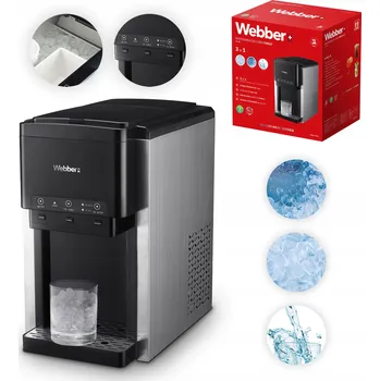 Výrobník ledu Výrobník ledu Webber IM-101 stříbrný/šedý 200 W