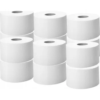 Toaletní papír Suchý toaletní papír bez vůně Europapier 12 ks