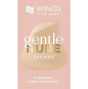 Houbička na make-up AA Wings of Color Gentle Nude Velmi jemná houbička na make-up