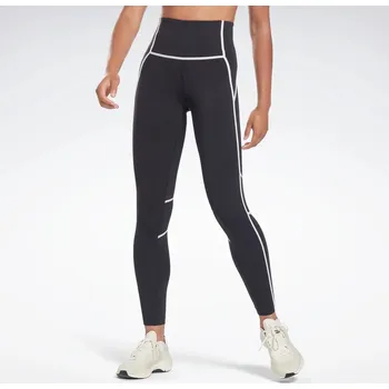 Dámské legíny Reebok dámské legíny TS LUX HR TIGHT - CB IN PLUS SIZE klasické dlouhé, velikost XL