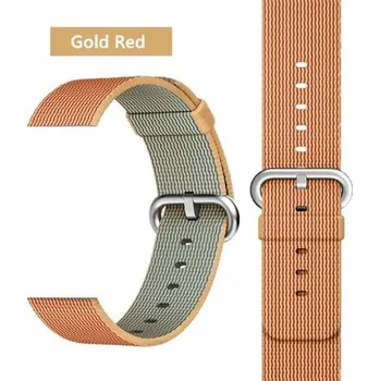 Řemínek na hodinky NÁHRADNÍ ŘEMÍNEK PRO APPLE WATCH 38/40/41 MM - ORANŽOVÝ NASTAVITELNÝ PÁSEK