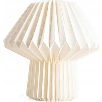 Lampička Papírová lampička GALLA ve tvaru houby s puntíky 27 x 38 cm HOMLA